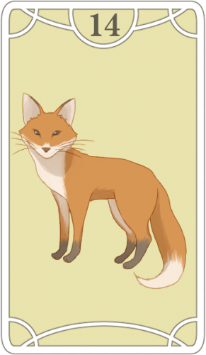 ルノルマンカードの狐の意味とは？