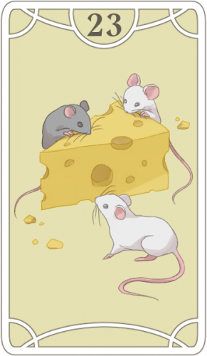 ルノルマンカードのネズミの意味とは 恋愛 仕事 組み合わせ Spicomi