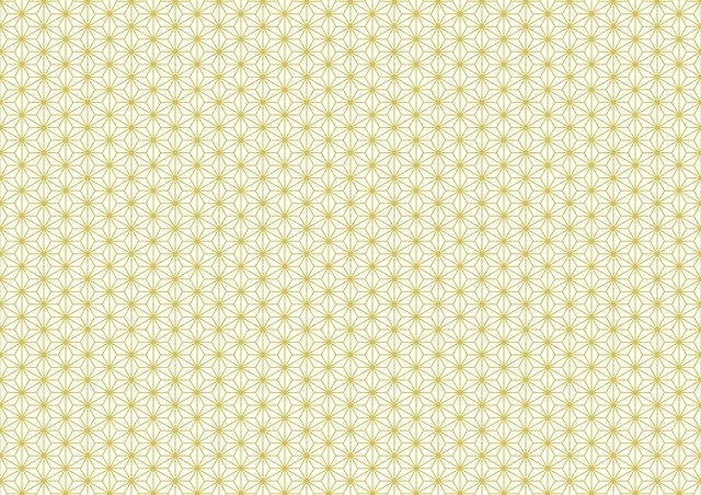 麻の葉(あさのは)和柄模様イメージ