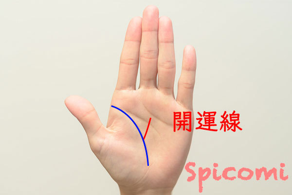 手相占いで開運線の意味とは?