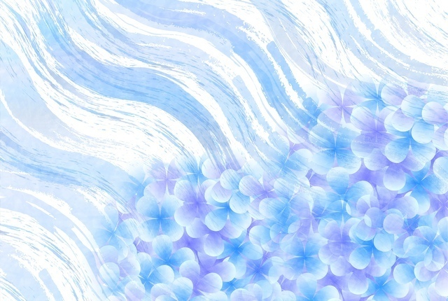 紫陽花文(あじさいもん)