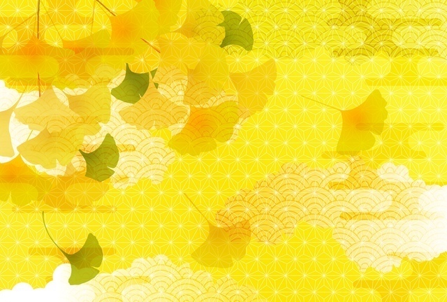 銀杏文様(いちょうもんよう)