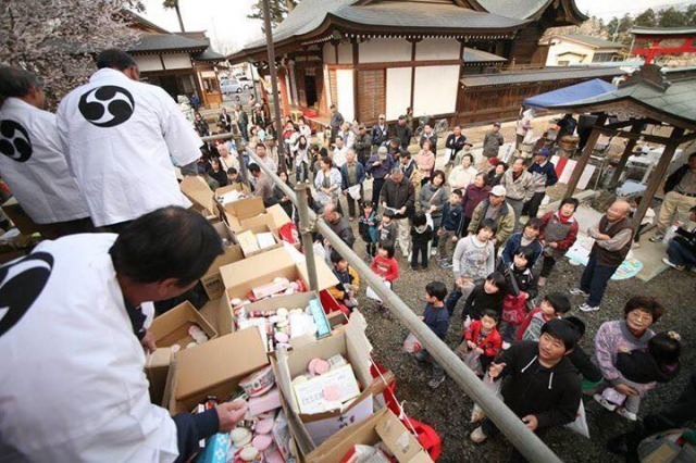 結城諏訪神社の大山祇の舞