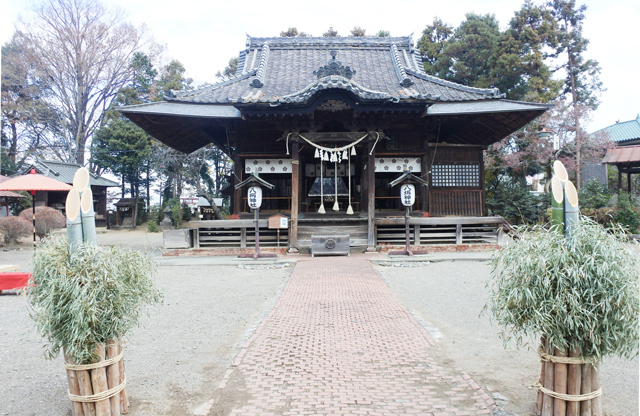 世良田八坂神社(白蛇)