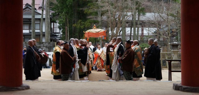 金剛峯寺の大曼荼羅供