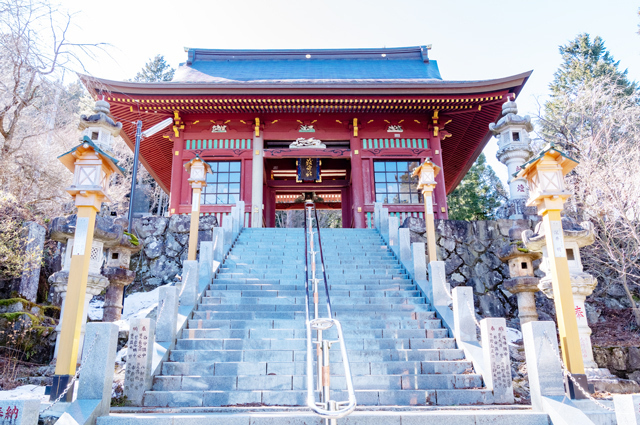 六芒星のある神社