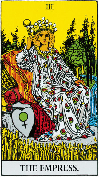 3「女帝」タロットカードの基本的意味と正位置・逆位置