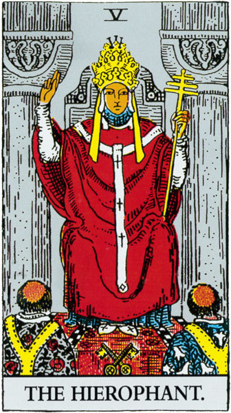 5「法王」タロットカードの基本的意味と正位置・逆位置